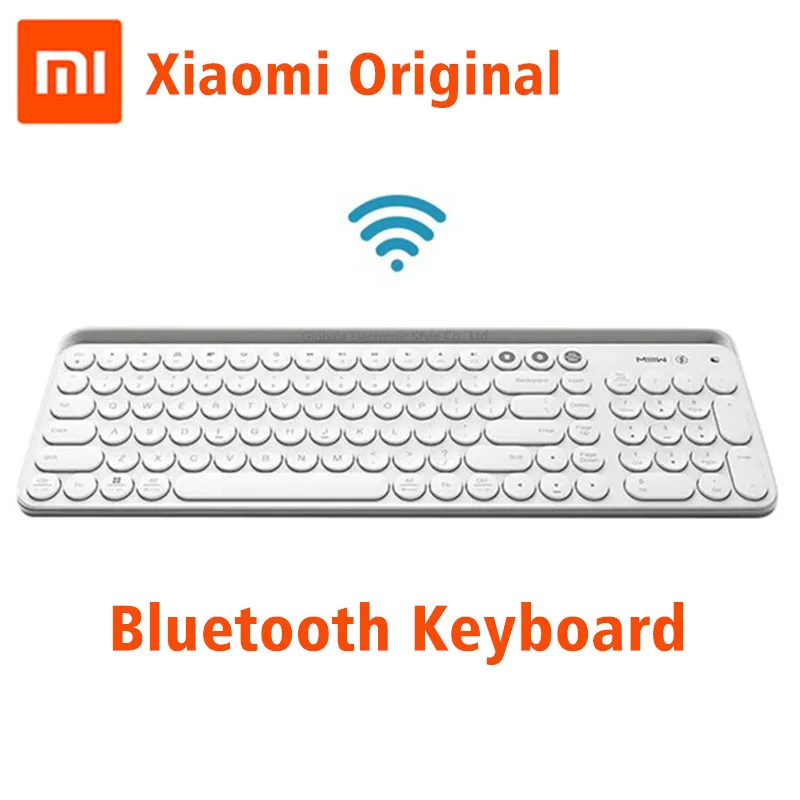 

Original Xiaomi Miiiw Bluetooth Dual Mode Keyboard 104 Key 2.4GHz Multi System Compatible Wireless Portable Keyboard PC Laptop