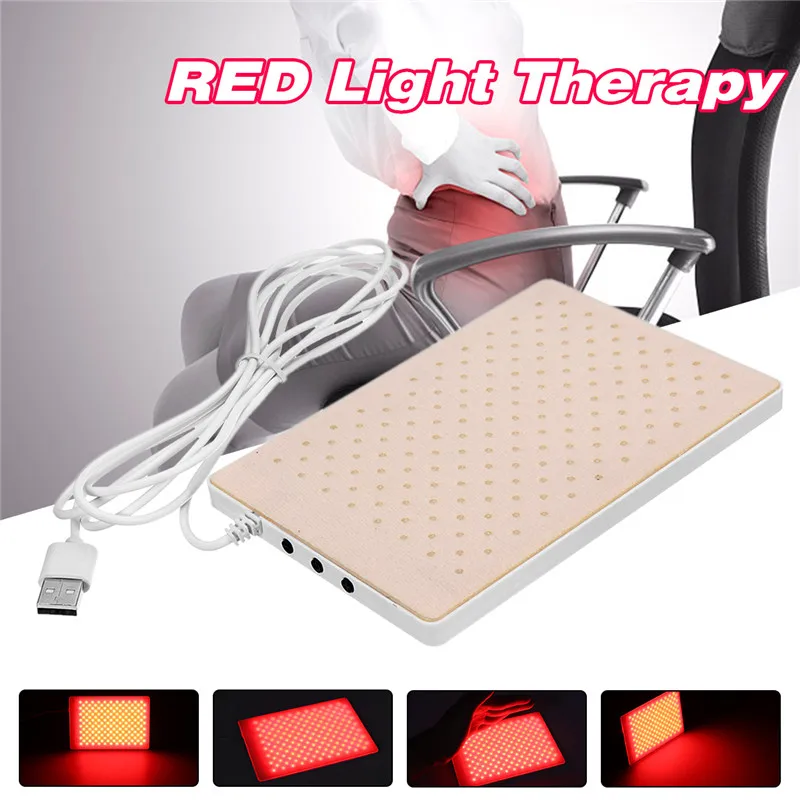 

DC5V Infrared LED Therapy Pad Dual Light Deep Penetration For Pain Relief Safe, Effective, Easy, Aids Healing, Circulation