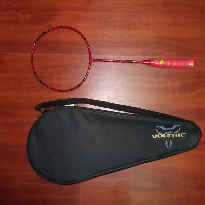 badminton racket vt80 etune with badminton string 100 carbon fibre