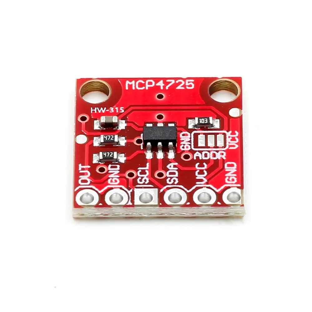 1 шт./лот MCP4725 I2C DAC плата разработки модуля прерывания|Интегральные схемы| |
