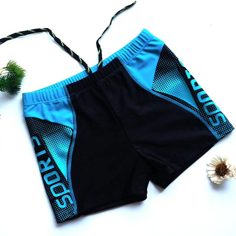 Summer Swim Trunks Swimwear Men One piece Swimsuits Loose and