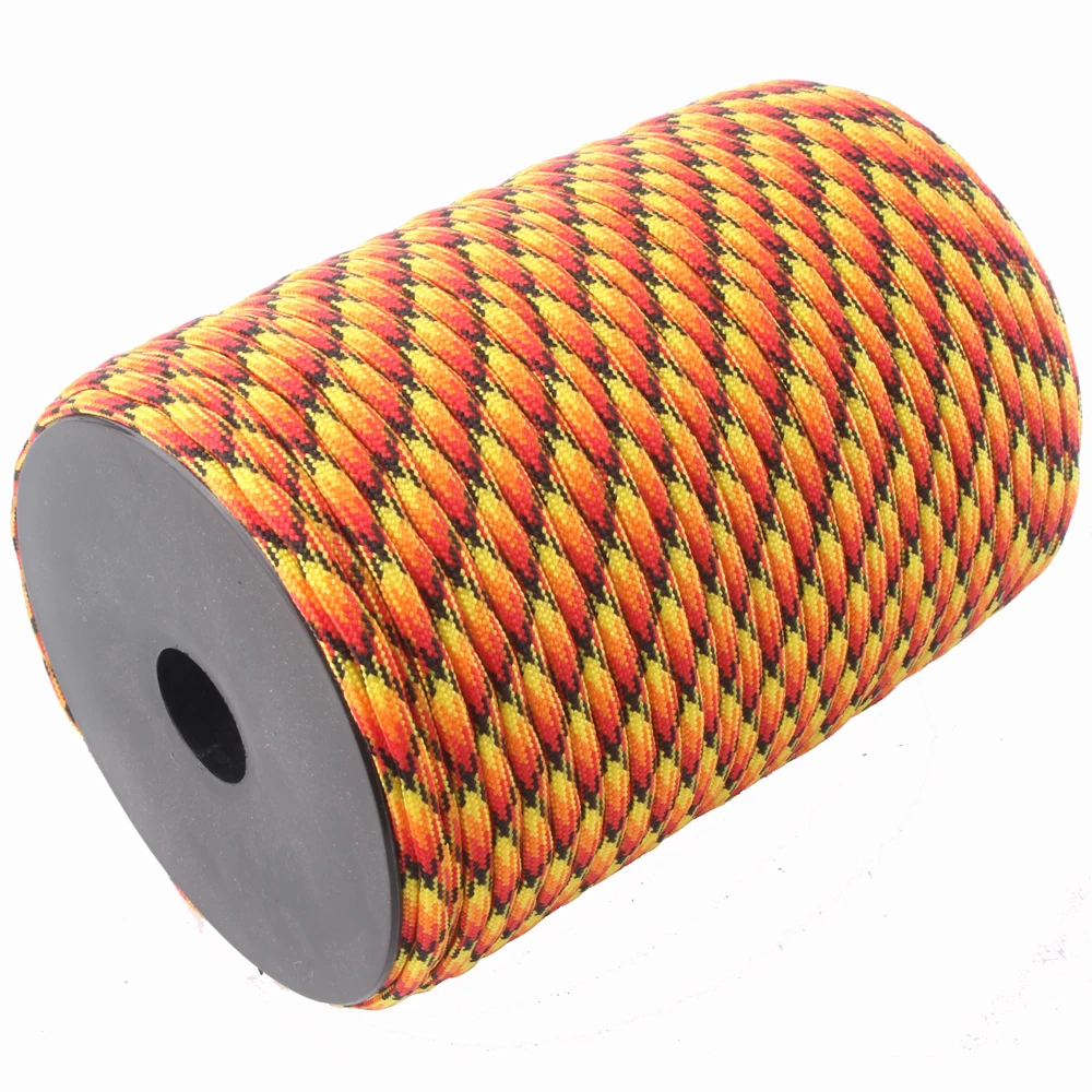 Atacado 100 m Carretéis Paracord 550 Parachute