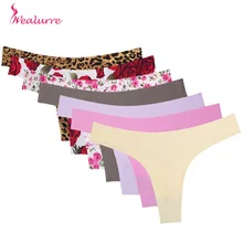 Wealurre New Women Underwear Invisible Seamless T Panties G-String Female Sexy Thongs Intimates Ultrathin Lingerie Ladies Briefs