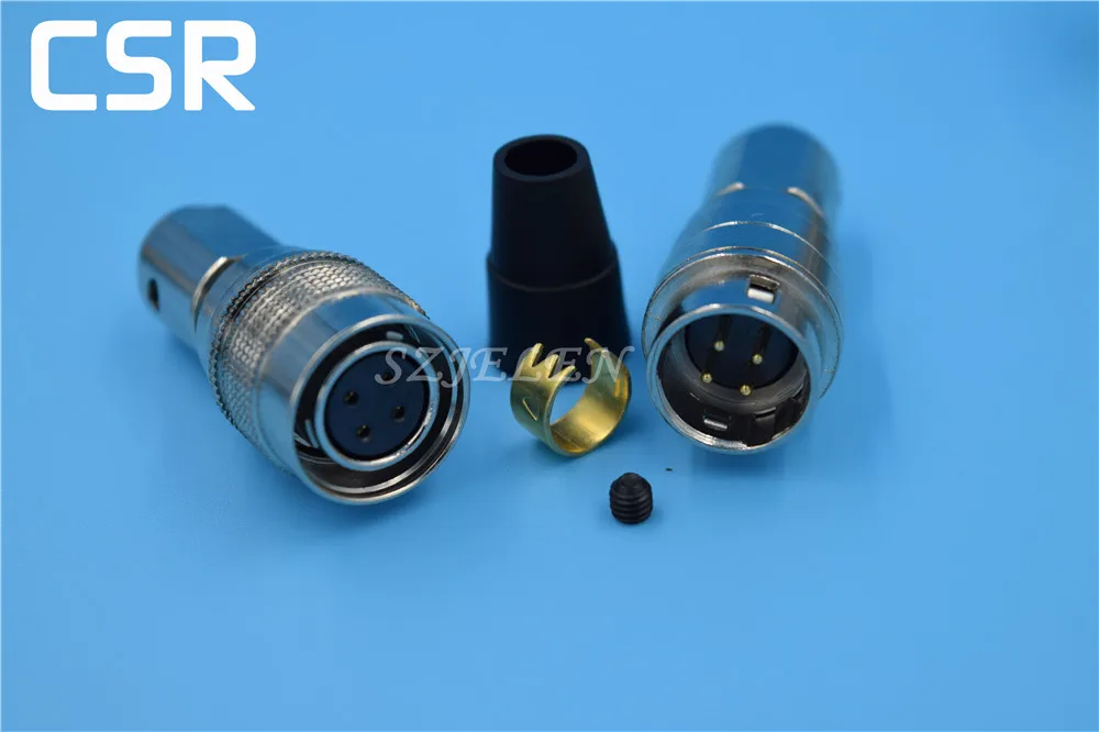 

Hirose Connector 4 pin Plug and socket , HR10A-7P-4S/HR10A-7J-4P,4 pin Male and female connectors, electronic connectors