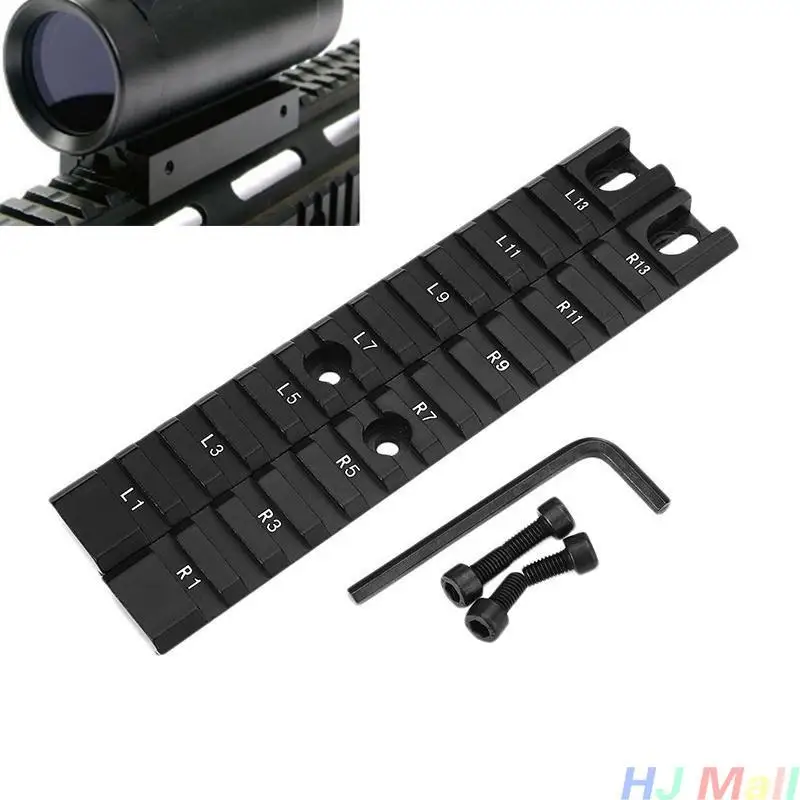 G36C алюминиевый ткач 20 мм Picatinny 155 мм длинная рейка набор(2 шт) поручень Штатив для охоты крепление аксессуары для стрельбы