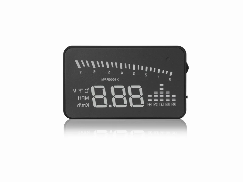 Автомобильный спидометр OBD2 с цифровым дисплеем на лобовом стекле 3 дюйма|hud auto|obd2