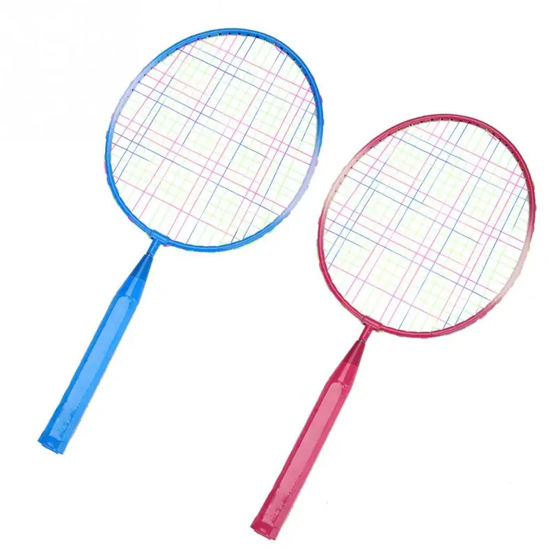 

Colors Kids Children Alloy Training Badminton Racket Durable Light-weight Practice Badminton Racket Racquet With Badminton Balls