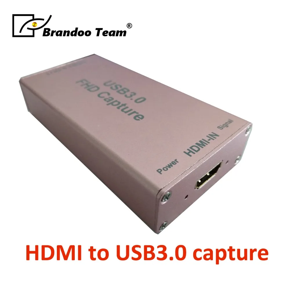 

HDMI Video Capture with USB3.0/2.0 Dongle 1080P Drive-Free Capture video converter