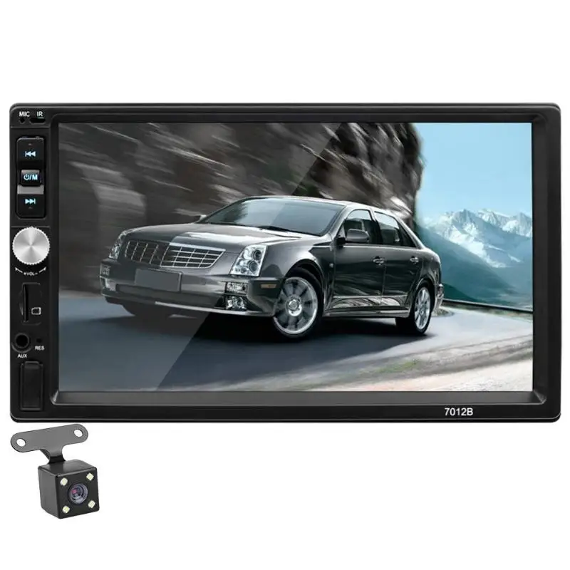 Perfect VODOOL 7012B 2 Din Car Radio 7" Touch Screen Stereo Video MP5 Player Autoradio Bluetooth AUX USB FM Auto Audio Multimedia Player 20