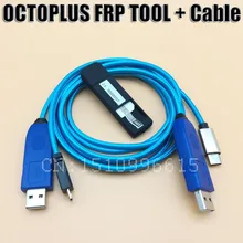 2018 OCTOPLUS FRP TOOL dongle +2 IN 1 cables for Samsung, Huawei, LG, Alcatel, Motorola cell phones