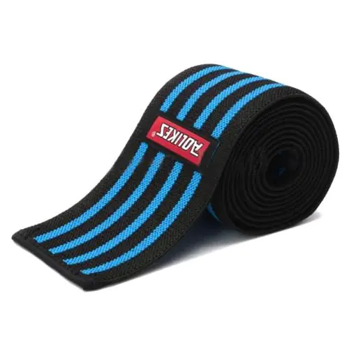 

AOLIKES Power Weight Lifting Knee Legs Wrap Sport Gym Training Squat Brace Bandage Strap