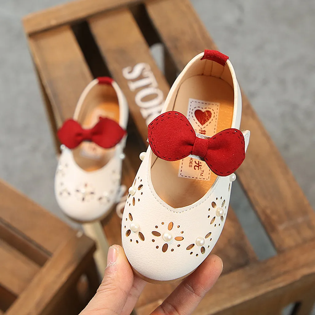 

MUQGEW Toddler Infant Kids Baby Girl Sandals Pearl Hollow Out Single Princess Shoes Sandals Girls Shoes For Dress Sandalet