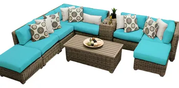 

Royal 10 Piece All Weather Outdoor Wicker Patio Furniture Sofa Set