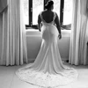 Jiayigong Sexy Wedding Dress Vestido De Novia Customized Sleeveless Applique Sweep Train Mermaid Wedding Gowns Robe De Mariage 6