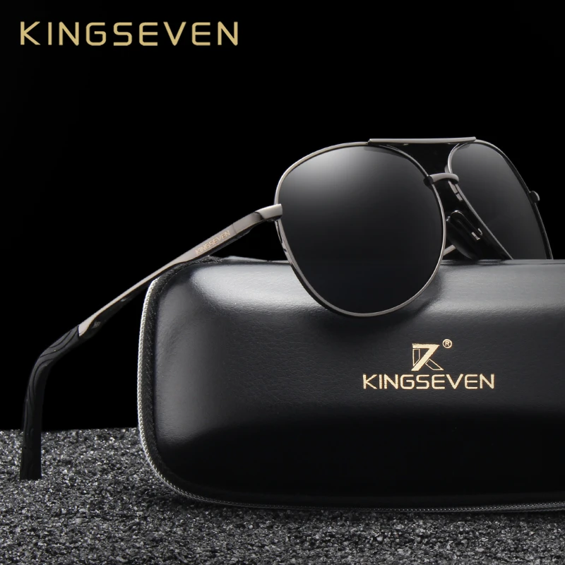 Gafas De Sol Aviador Polarizadas Kingseven Gafas De Sol Aviador Polarizadas Kingseven