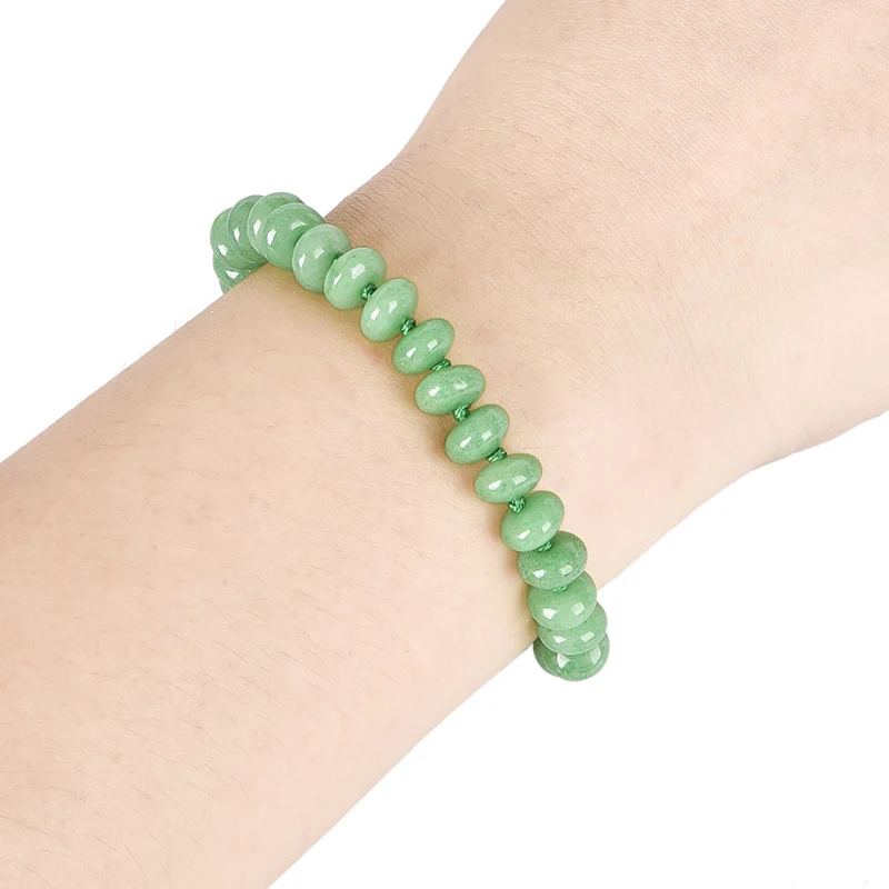 

Different size 18 inches Bright emerald green Dong ling jasper necklace,7.5 inches Dong ling jasper bracelet,meeting the PARTY