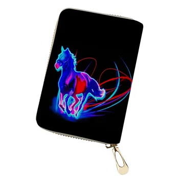 

Horse Pattern Passport Holder Cover Protection Travel Money Bag For Men and Women Gift Capa do passaporte night swin