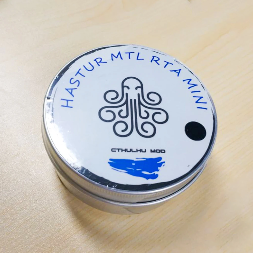 2 мл Cthulhu Hastur MTL RTA мини-бак 22 мм Диаметр с 3 воздушными отверстиями и меньшая Нижняя емкость для регулирования подачи воздуха