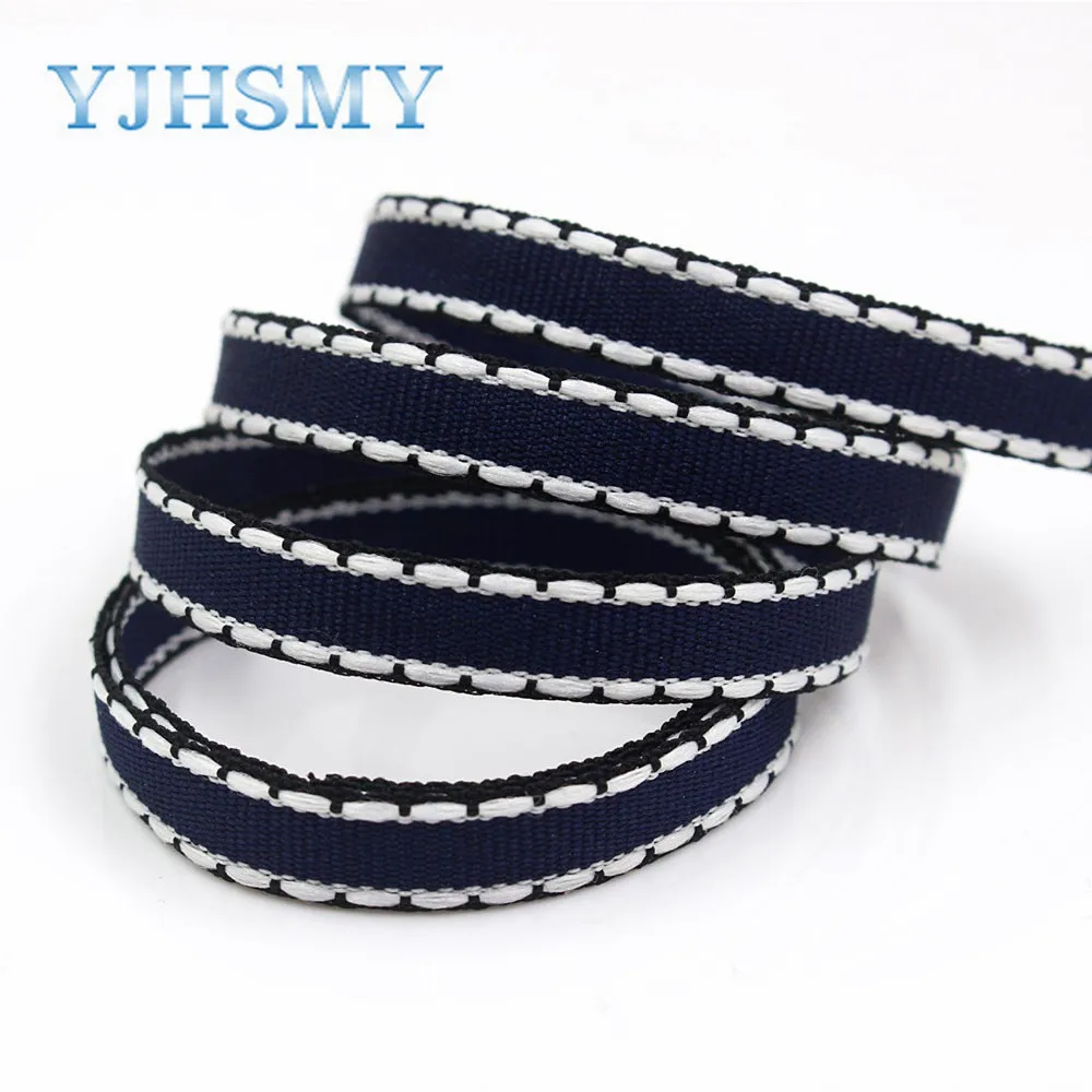 YJHSMY G 181028 1448 10 мм ярдов сплошной цвет крюк кружева grosgrain ленты свадебные украшения