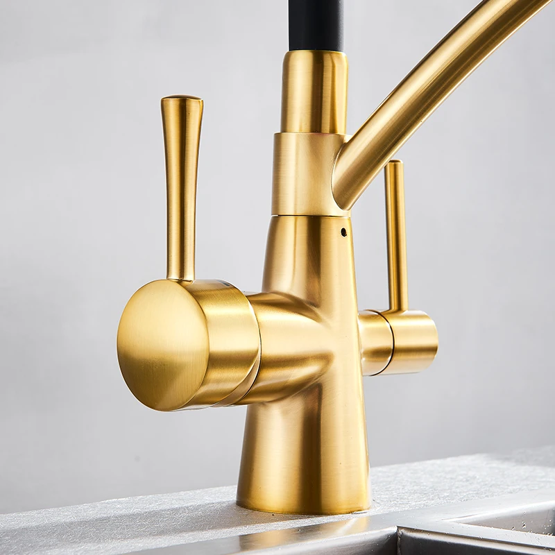  Quyanre Filter Kitchen Faucet Tap 3 in 1 Purifier Kitchen Drinking Filter Water Crane Tap For Kitch