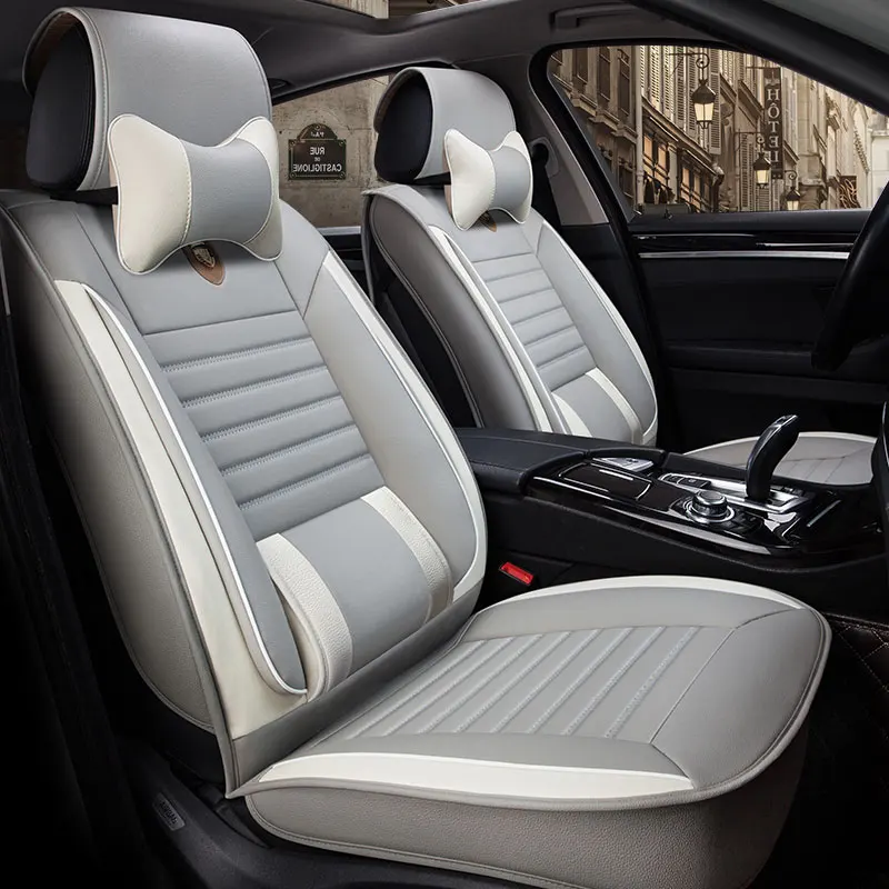  Leather auto universal car seat cover covers for ford matiz nexia buick excelle xt lacrosse regal e