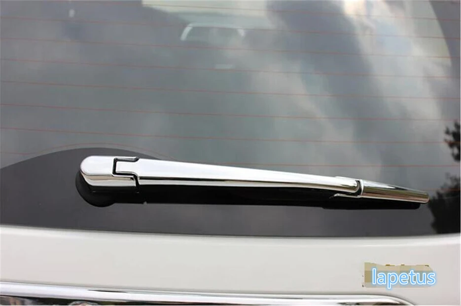 

Lapetus Chrome Rear Windshield Window Windscreen Rain Wiper Decoration Frame Cover Kit Fit For Suzuki Sx4 S-cross 2014 2015 2016