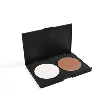 

Press Powder 1 Pcs Two-color Makeup Face Contour Effects Palette-Contour Bronze & Highlight Palette -27