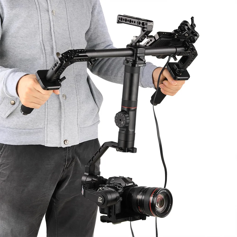 SmallRig DSLR камера съемки двойной рукоятки для DJI Ronin S/Zhiyun Crane серии ручной карданный светильник вес 2210