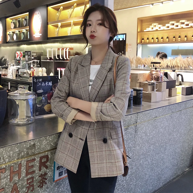 Streetwear Blazer Women Blazers and Jackets Spring Jacket Women Clothes 2019 Casual Windbreaker Outwear Chaqueta Mujer MY3053