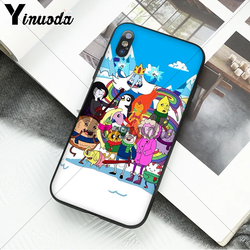 Yinuoda adventure time Beemo BMO Джек Финн Lumpy Новинка чехол для телефона Fundas iPhone 6S 6plus 7 7plus 8 8Plus X