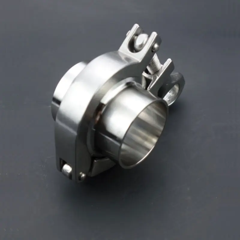 

One Set 51mm O/D Sanitary Tri Clamp Weld Ferrule (2pcs) + 2" Tri Clamp + Silicon Gasket Assembly 304 Stainless Steel