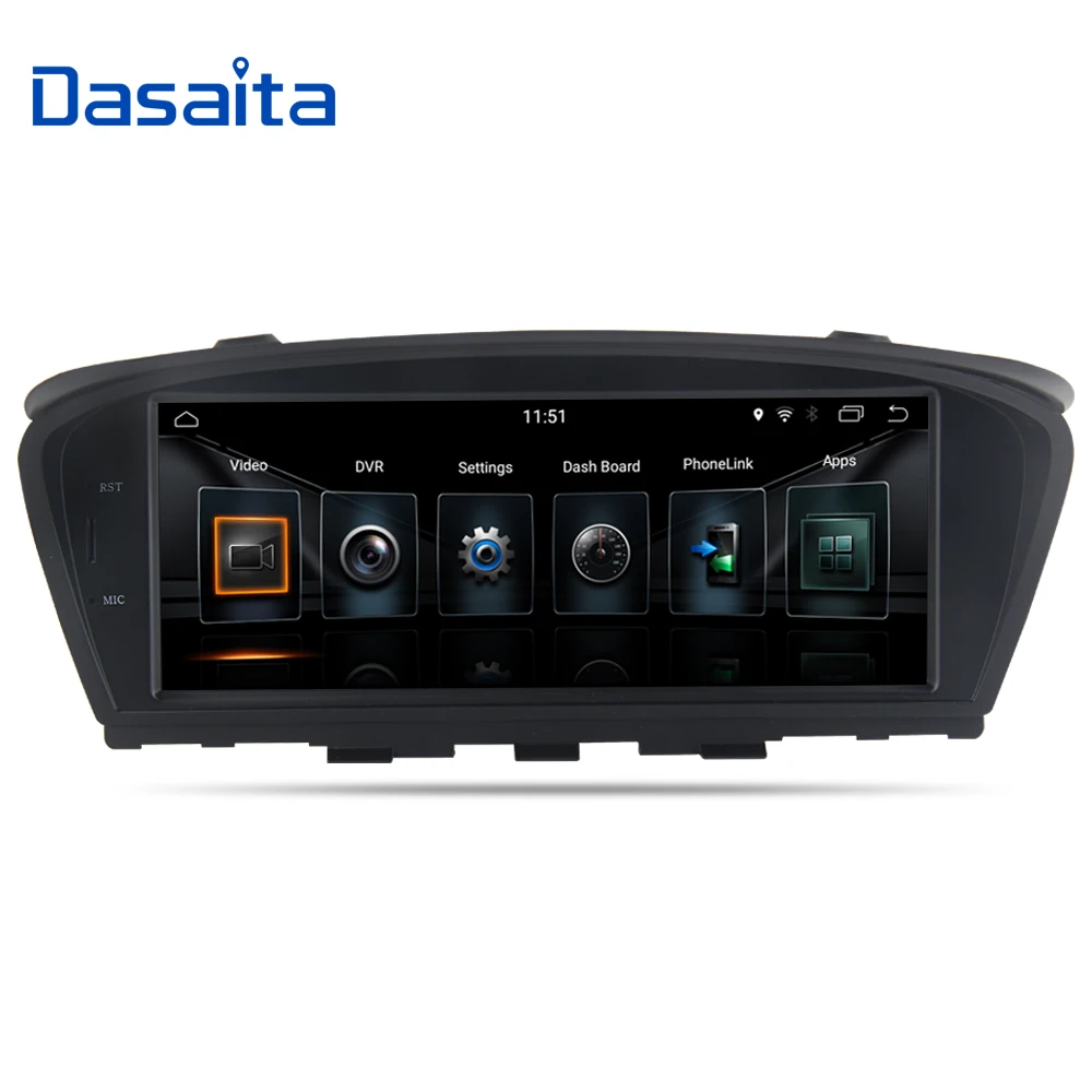 Автомобильный мультимедийный плеер Dasaita на android 8 с экраном 9 0 дюйма Wi Fi GPS bluetooth для