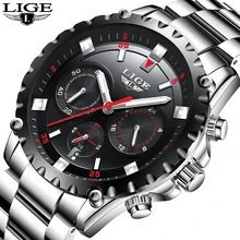 2018 LIGE Watches Men Luxury Brand Quartz Watch Fashion Chronograph Sport Watches Reloj Hombre Clock Male Hour Relogio Masculino 2018 LIGE Watches Men Luxury Brand Quartz Watch Fashion Chronograph Sport Watches Reloj Hombre Clock Male Hour Relogio Masculino
