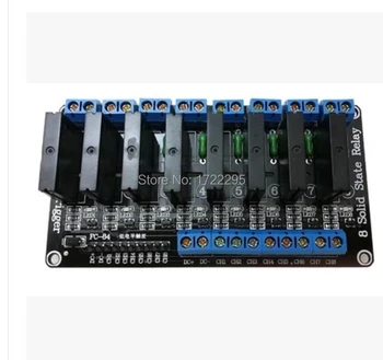 

Free Shipping 1PCS 5V 8-Way High Level Trigger Solid State Relay Module 250V2A 8 Channel OMRON Level Solid State Relay Module