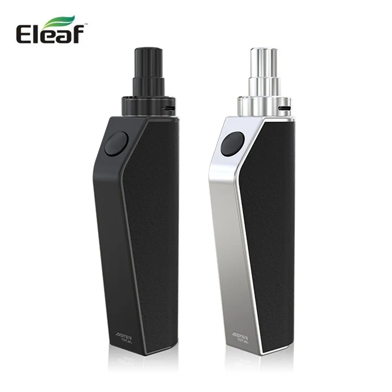 

5pc Original Eleaf Aster Total Kit 1600mAh Aster Total Mod 25W Bypass Mod 2ml Capacity Eleaf Electronic Cigeratte All In One Kit