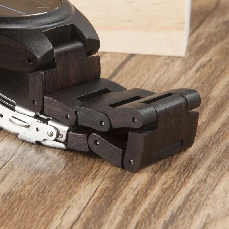 Wood Wrist Watch in wood Gifts Box relogio masculino TOP Brand Gifts B-O03 (12)