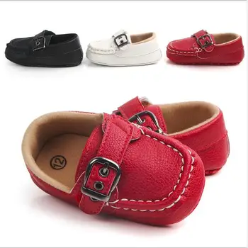 

Fashion New PU Baby Shoes Toddler Infant Anti-slip First Walkers Shoes Kids Children Unisex Prewalker Sneakers