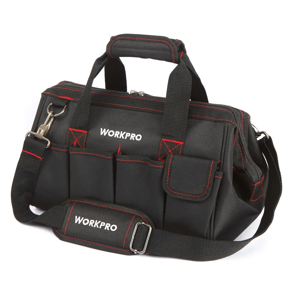 WORKPRO Waterproof Tool Bag Travel Bags Men Crossbody Bag Tool Bags Large Capacity Free Shipping 4