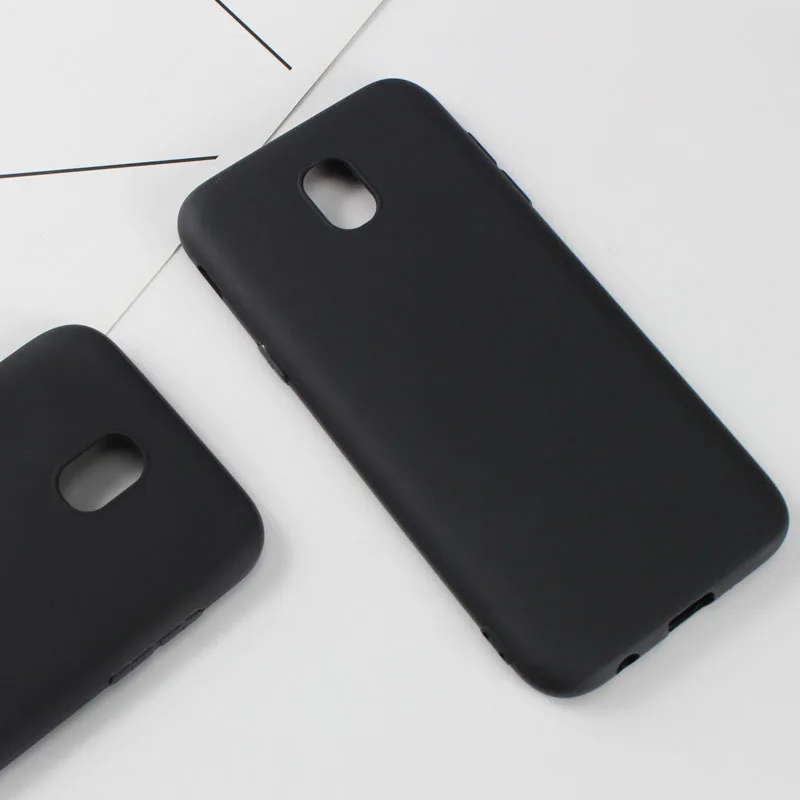 

Black TPU Phone Case For Samsung Galaxy S9 S8 S7 S6 Plus Edge A8 Plus J2 Pro 2018 A3 A5 A7 J3 J5 J7 2016 2017 Soft Cover Shell