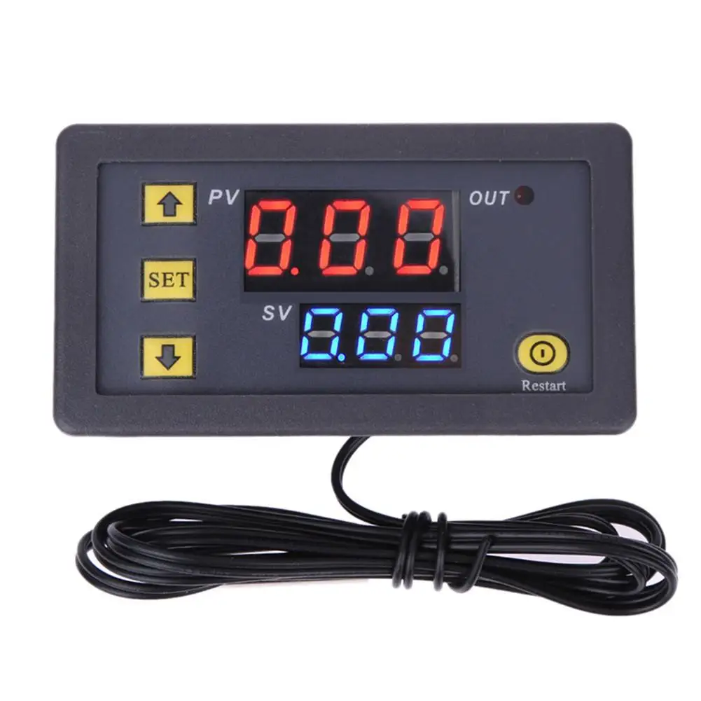 

LED Digital Thermostat Temperature Controller -55-120 DC 12 V Thermoregulator Heating Cooling Control 25