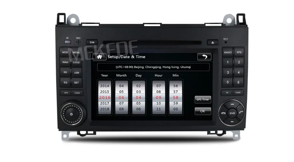 Clearance Wholesale! 2 Din 7 Inch Car DVD Player For Mercedes/Benz/A-class/W169/Sprinter/W209/Crafter/Viano/Vito//LT3/W245 FM GPS Radio 13