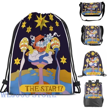 

Funny graphic print shoulder Bags women Star Platinum (2) Single shoulder backpack travel for men Gym Bag