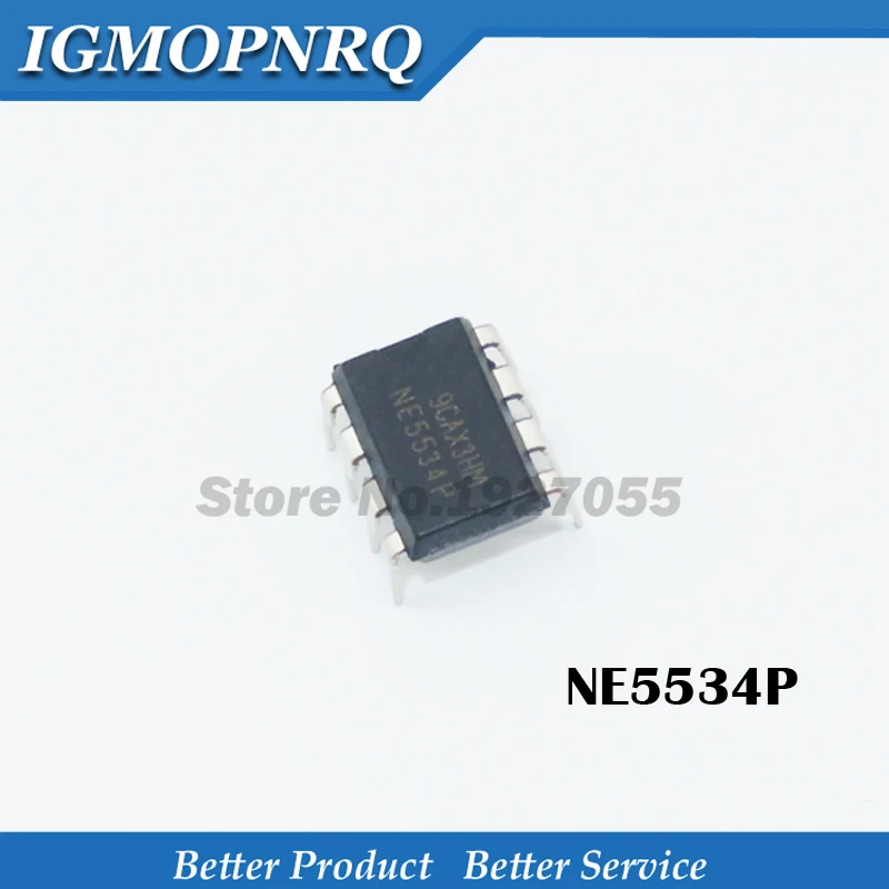 10 шт. NE5534P DIP-8 NE5534 DIP 5534P DIP8 5534 новый и | Электронные компоненты принадлежности