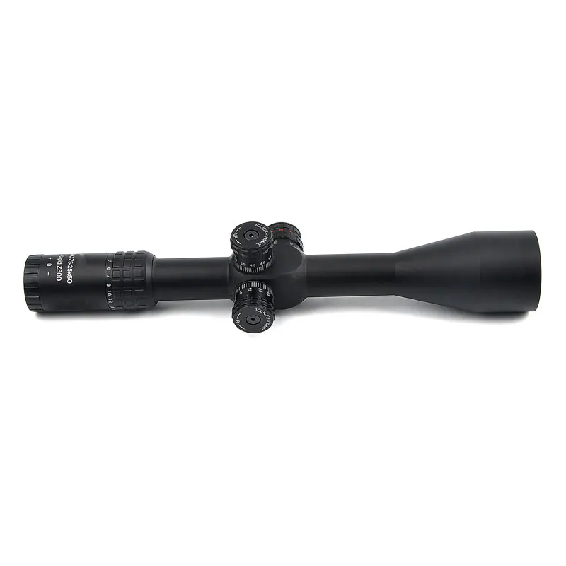 CS 5-25x50 FFP Тактический Riflescope Боковая регулировка параллакса длинный глаз рельеф винтовка область охотничьи прицелы для снайперская