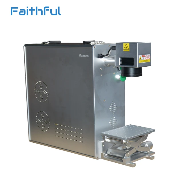 China Cheap 20w 30w Portable Fiber Laser Marker for Metal Plastic | Инструменты