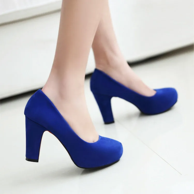 Г. Ограниченное количество, zapatos mujer Tacon обувь большой размер 34-43, цветные новые Демисезонные женские туфли-лодочки женская обувь A35-1 из Pu искусственной кожи на высоком каблуке