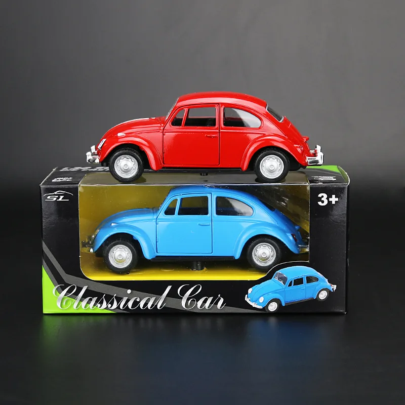 Сплав Ретро Винтаж старинный автомобиль Wecker VW автомобиля Volkswagen Beetle Свет Звук