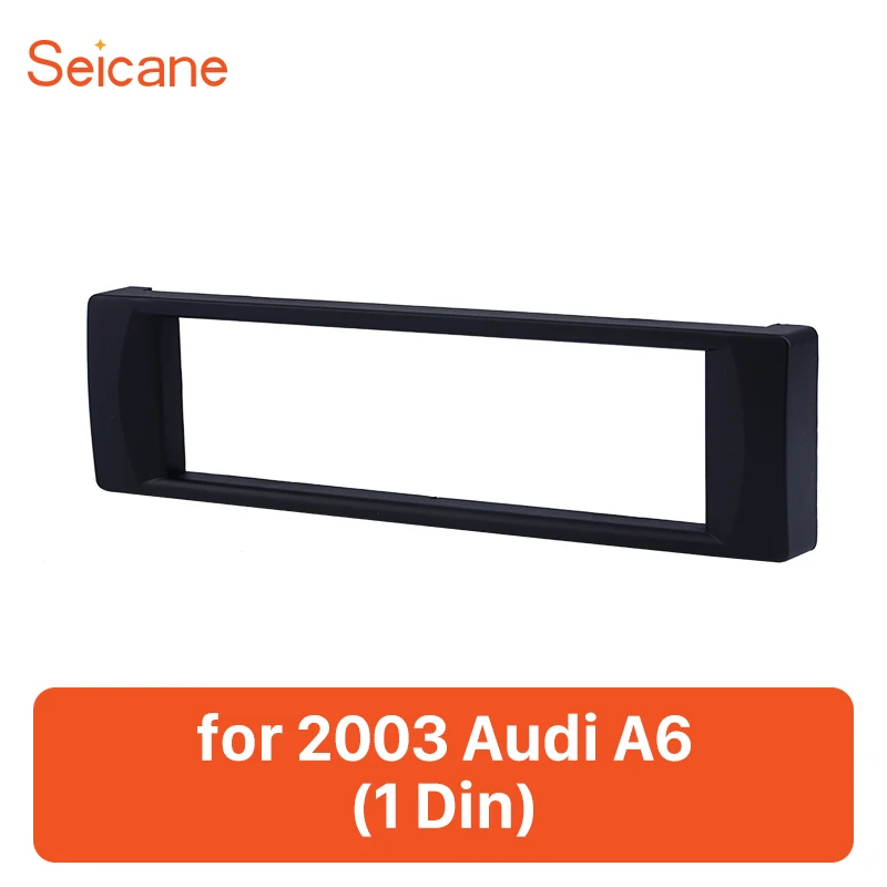 Seicane One Din Автомобильный Радио фасции Для 2003 Audi A6 стерео плеер отделка Установка