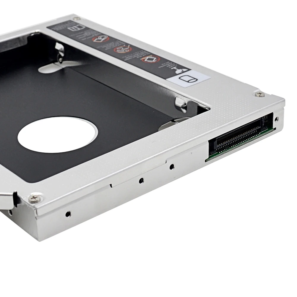 CHIPAL Aluminum PATA IDE to SATA 2nd HDD Caddy 12 7 мм 2 5 &quotSATA 3 0 чехол для SSD корпус ноутбука CD/ DVD ROM