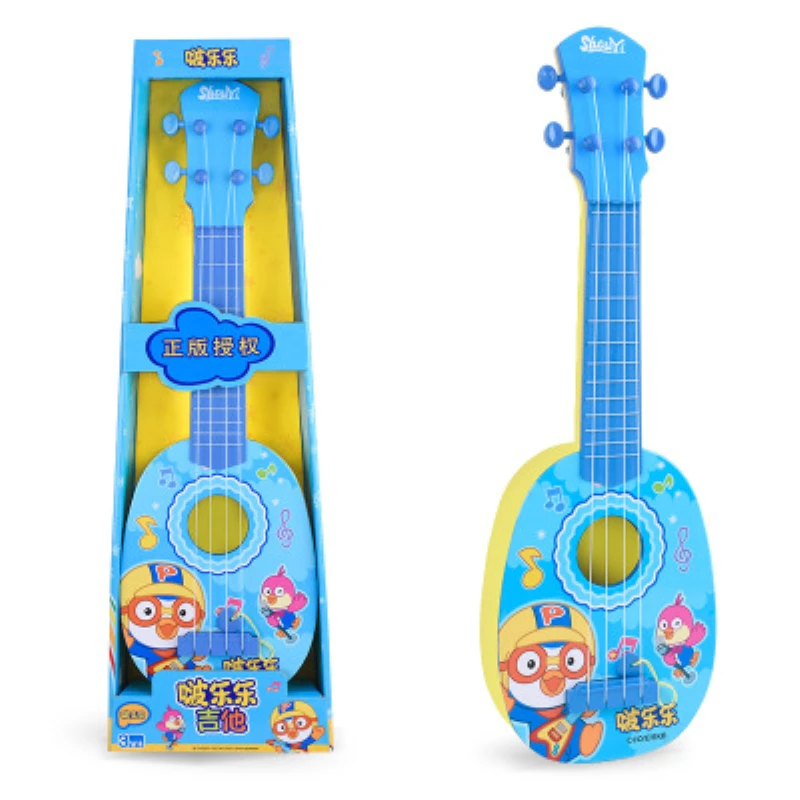 Pororo Гавайская гитара Корея Poror плюшевые игрушки куклы персональный подарок для детей мультфильм
